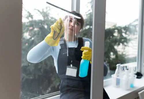 Nettoyage de vitres intérieures et extérieures à Saint-Martinien